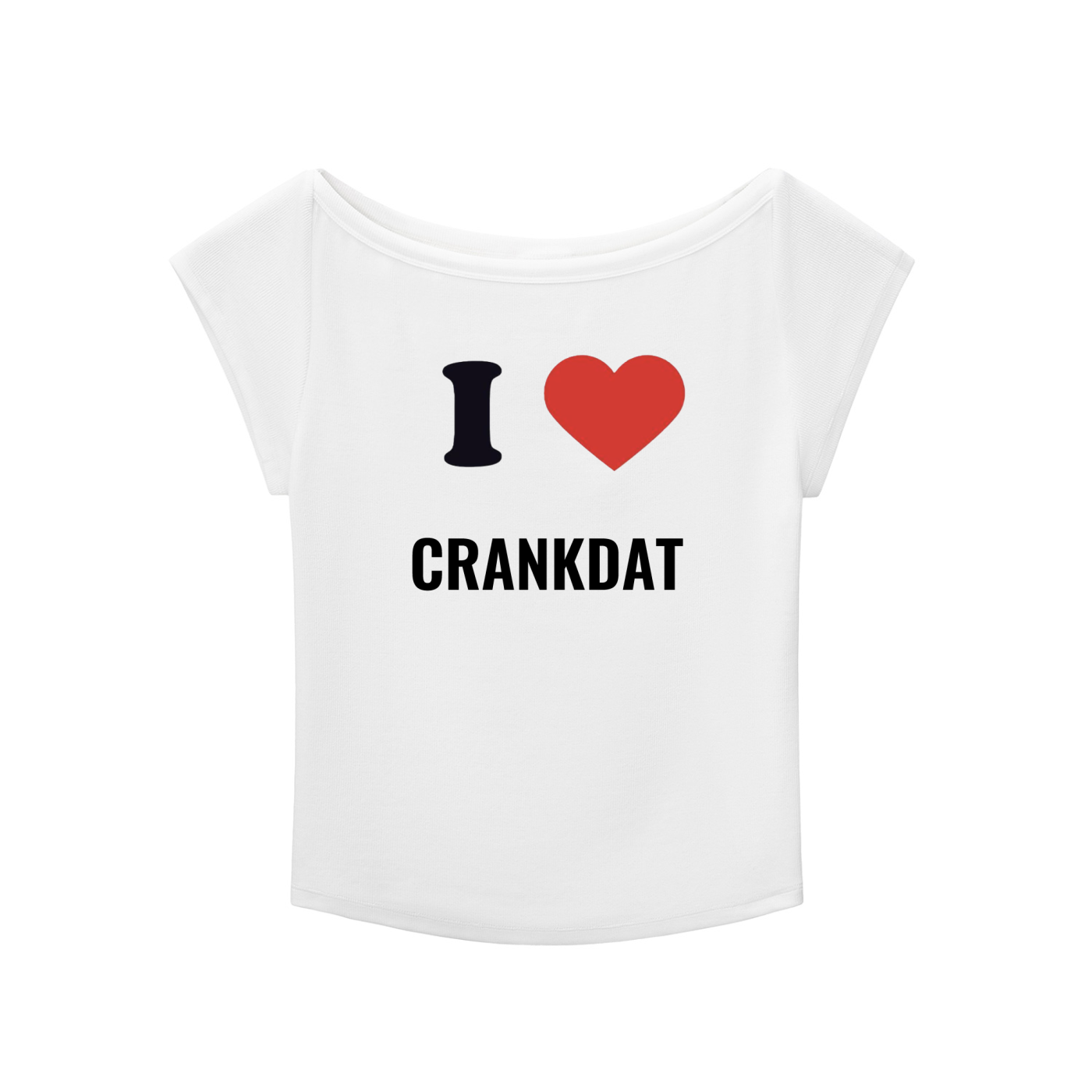 i heart crankdat baby tee