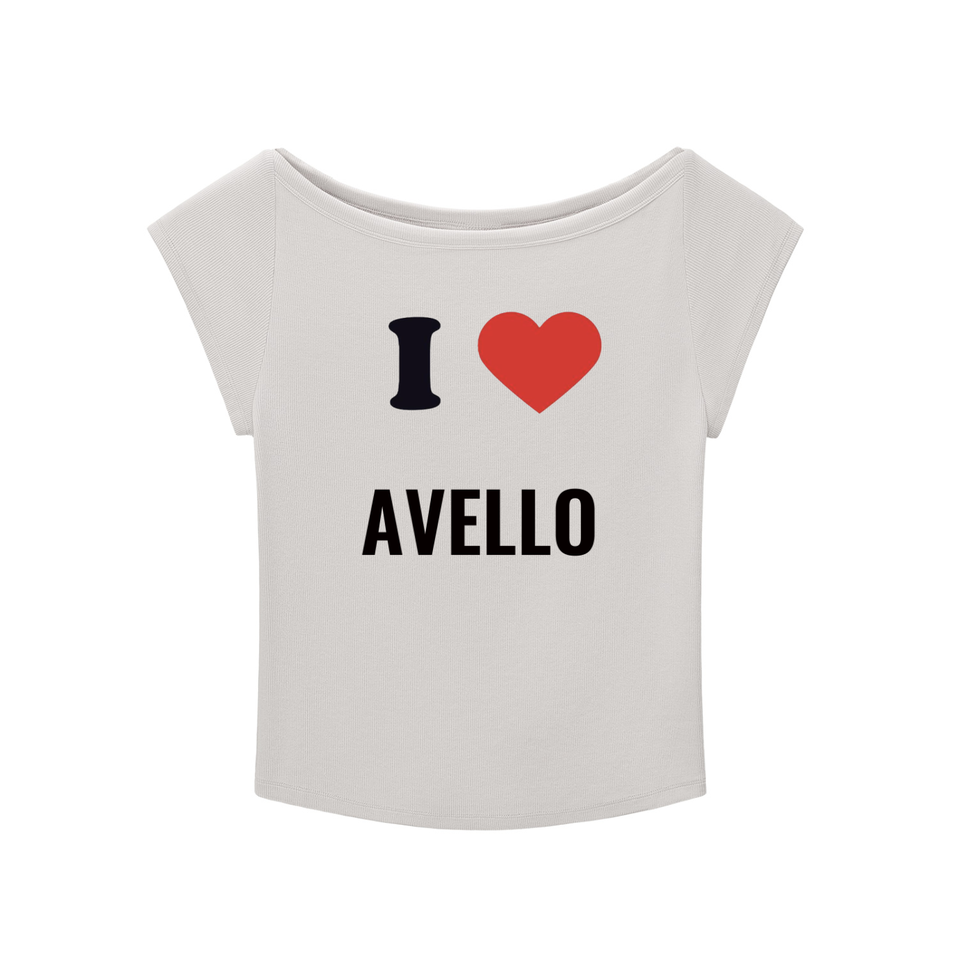 i heart avello baby tee