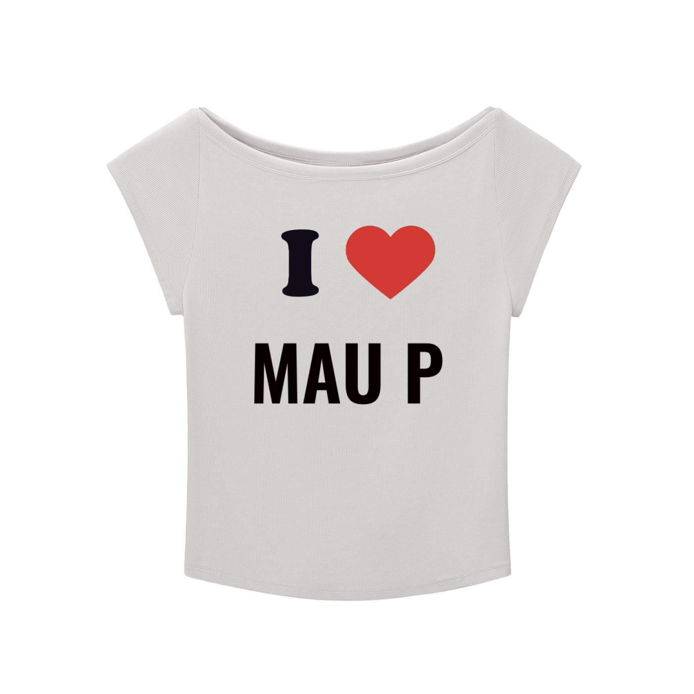 i heart mau p baby tee
