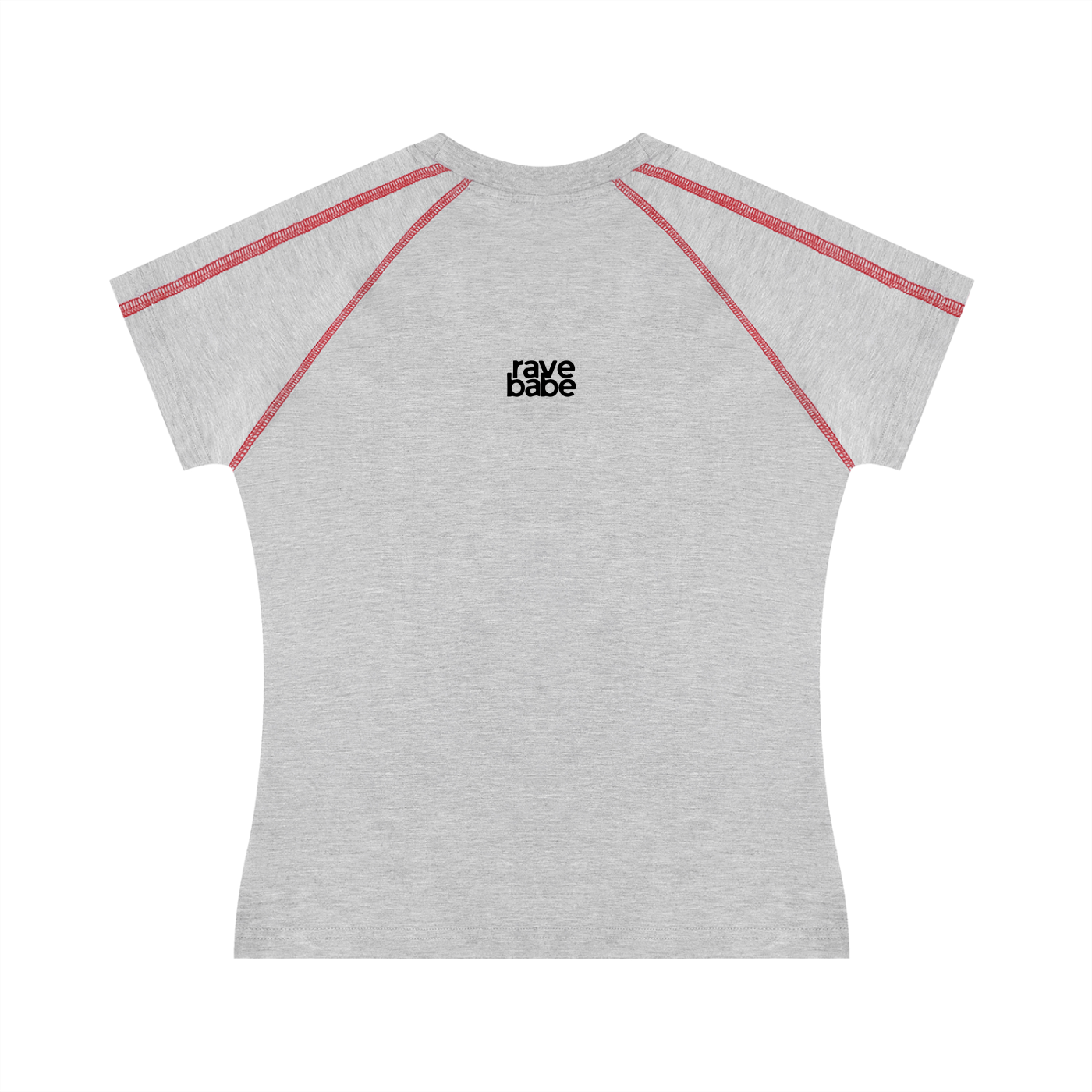 basic stitch color pop tee