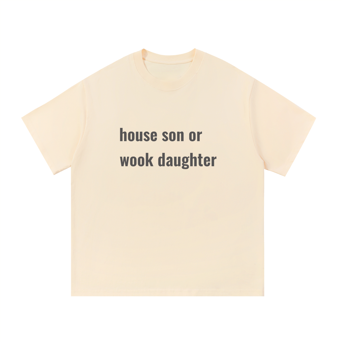 house son wook daughter oversized tee