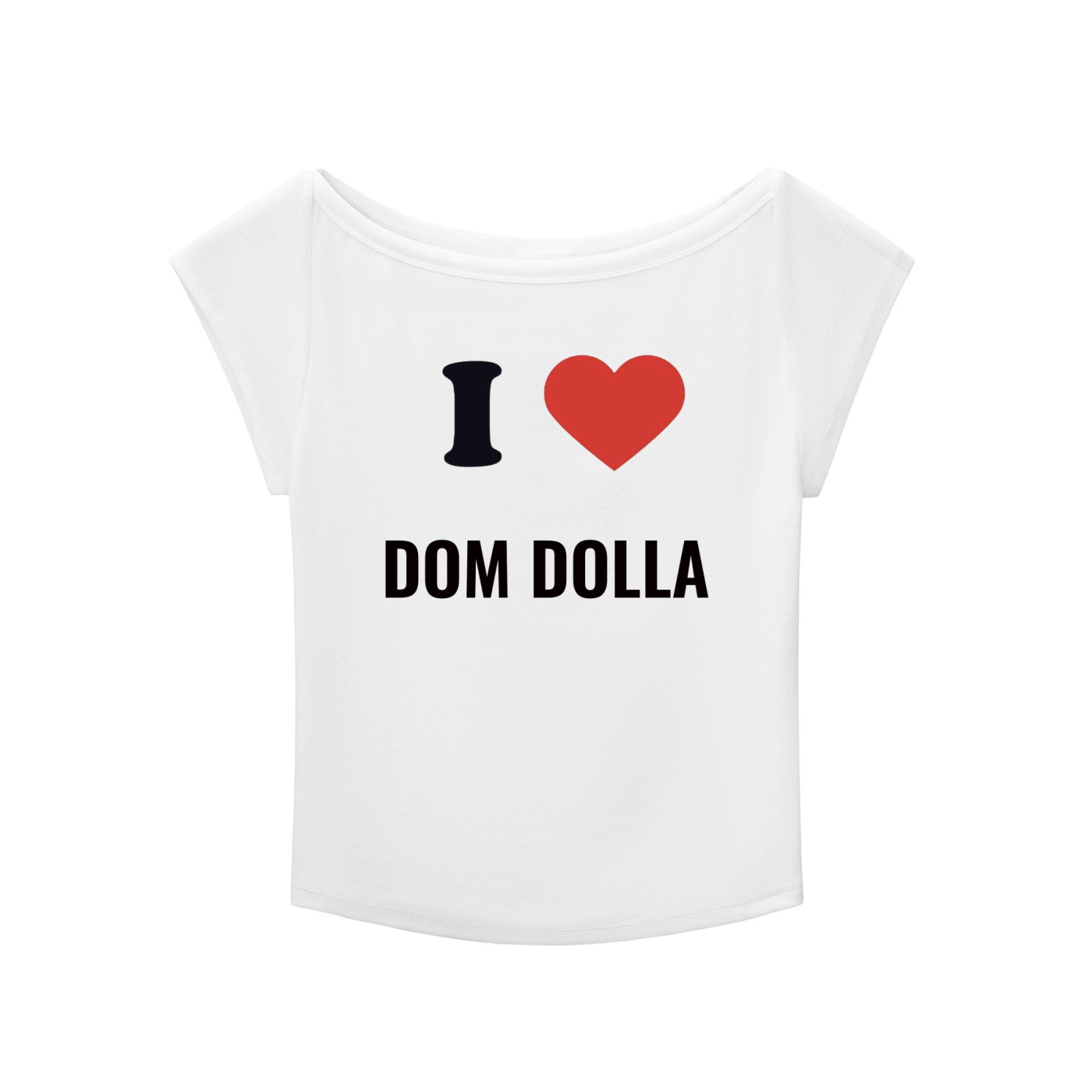 i heart dom dolla baby tee