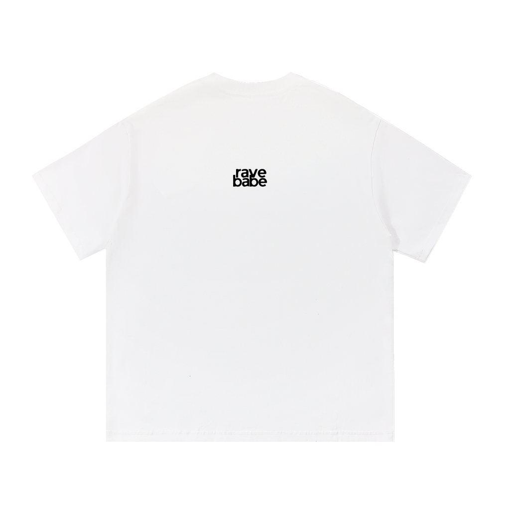 bratty dj oversized tee