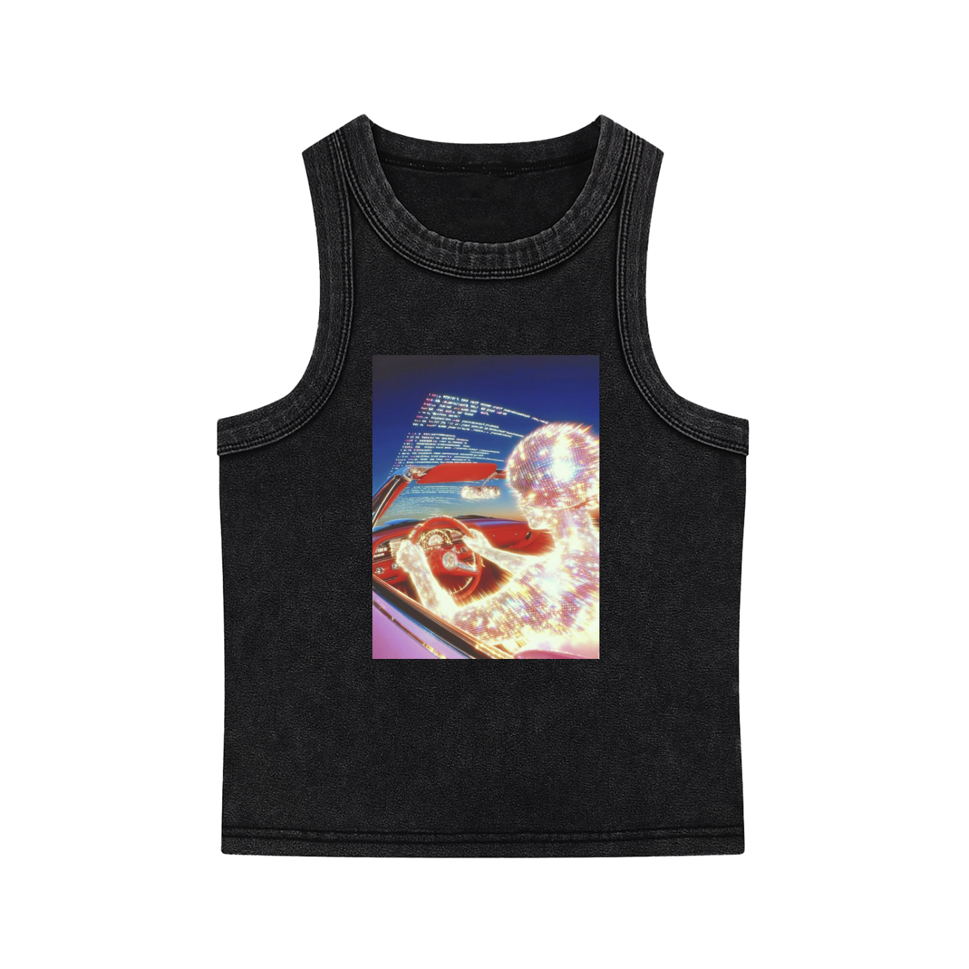 go for a drive graphic tank