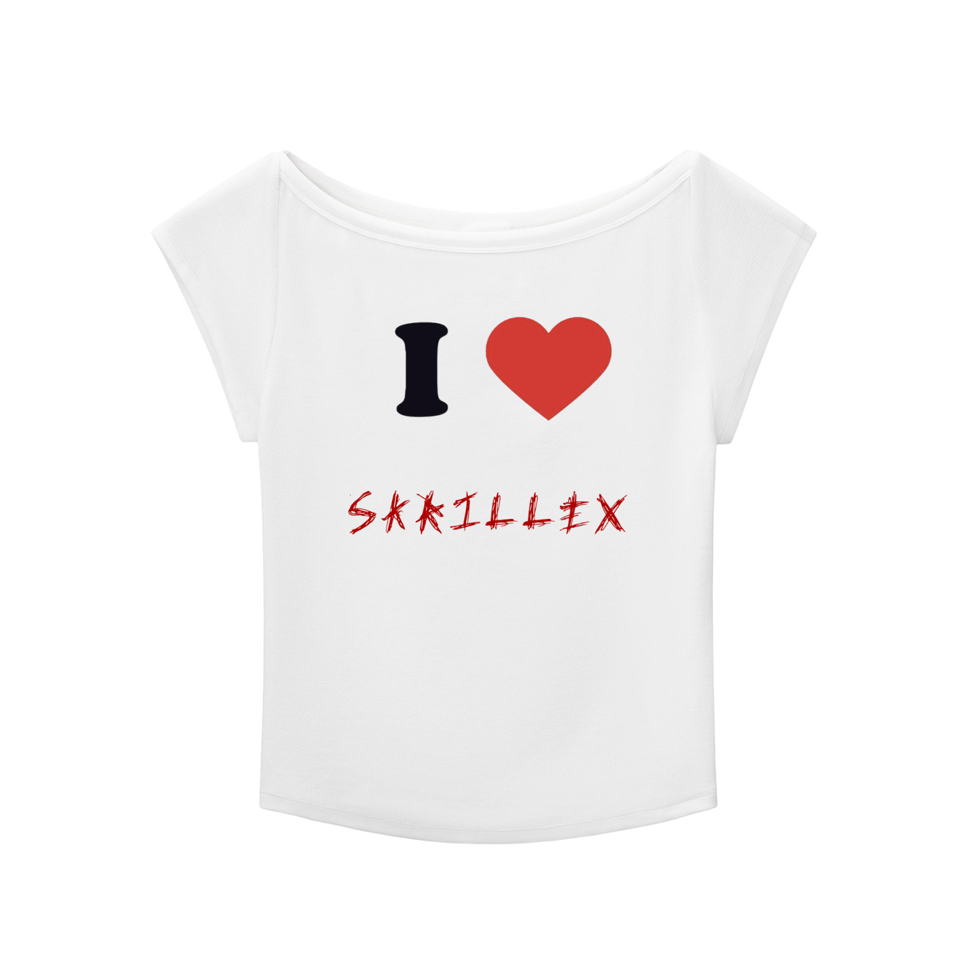 i heart skrillex baby tee
