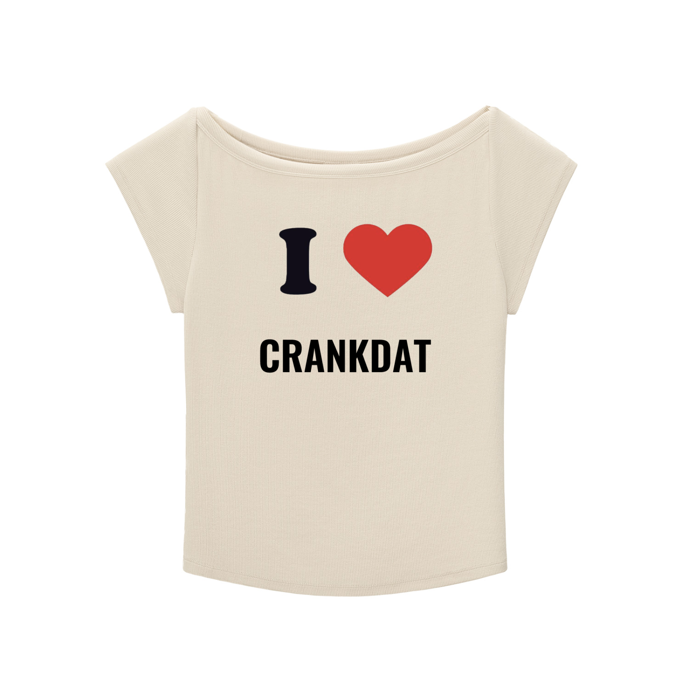 i heart crankdat baby tee