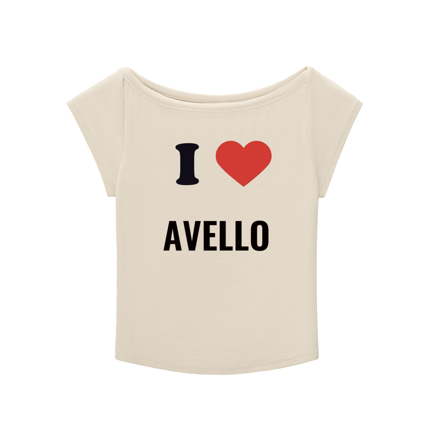 i heart avello baby tee
