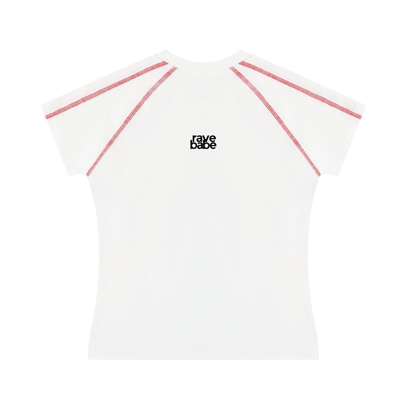 basic stitch color pop tee