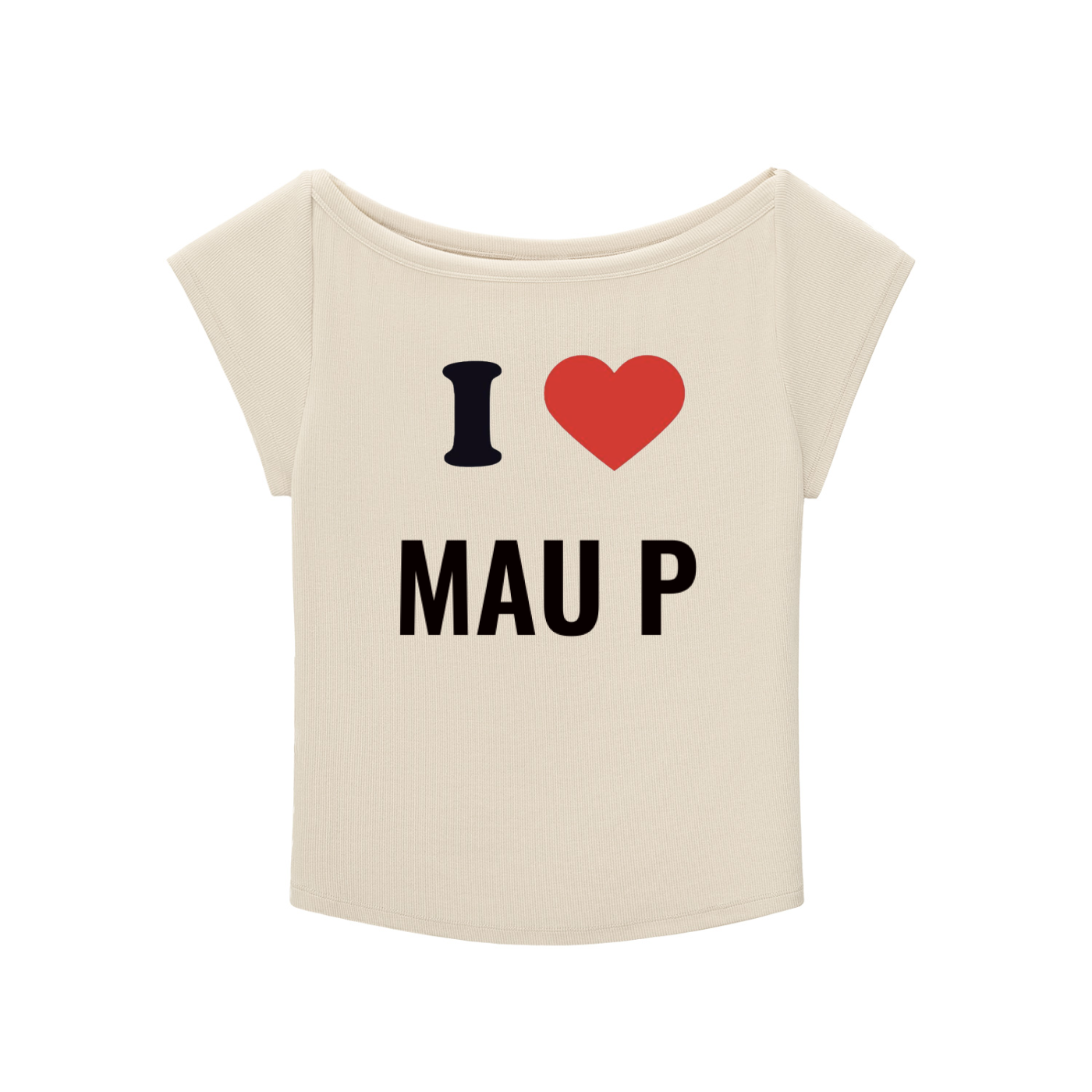 i heart mau p baby tee