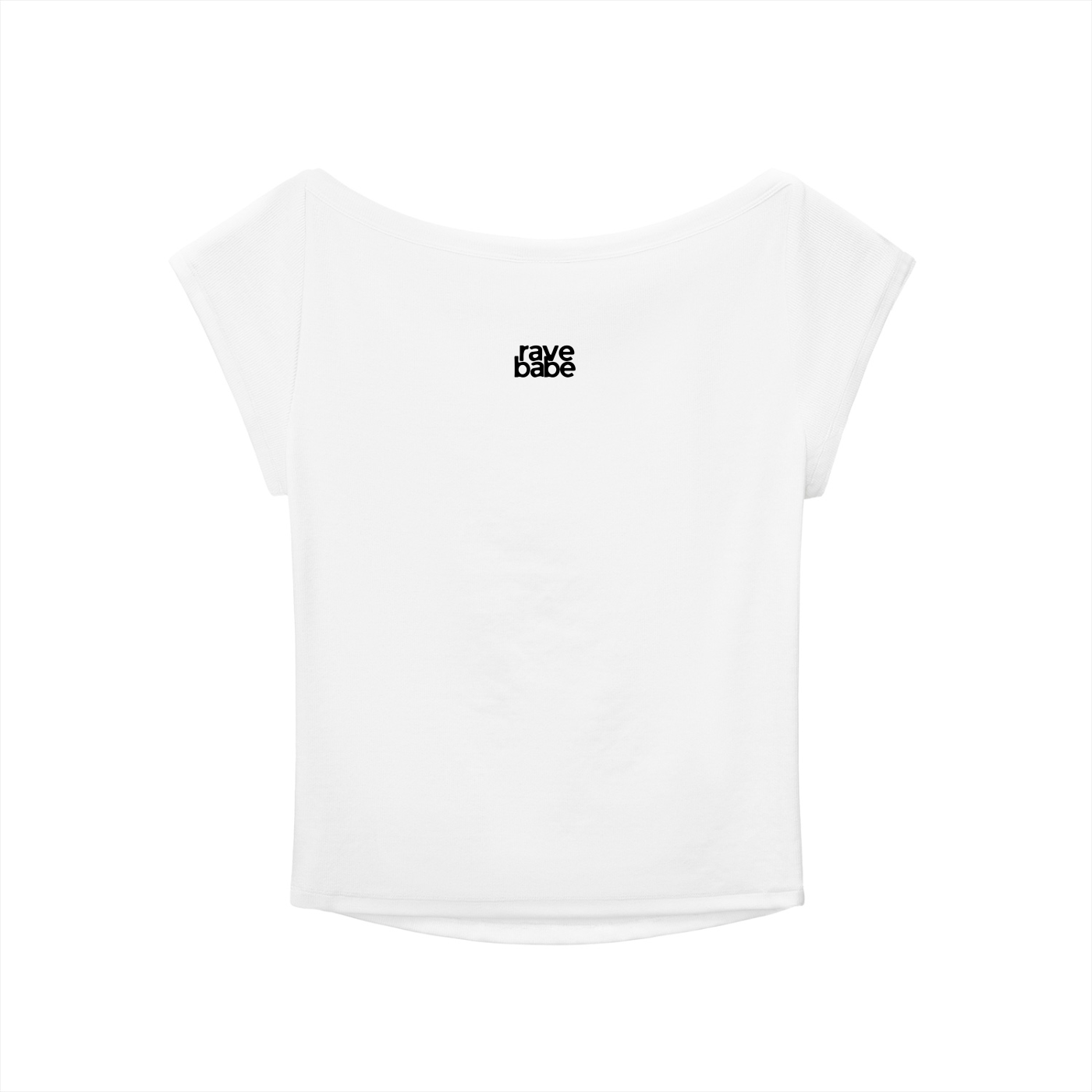 bratty dj graphic baby tee