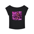 bratty dj graphic baby tee