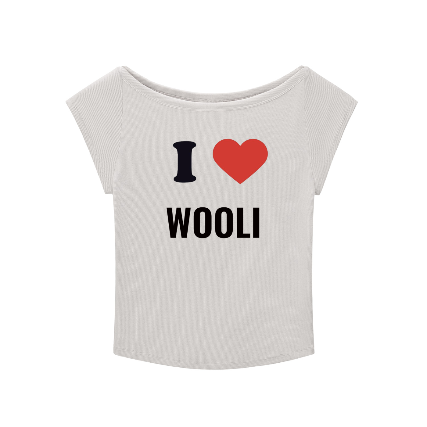 i heart wooli baby tee