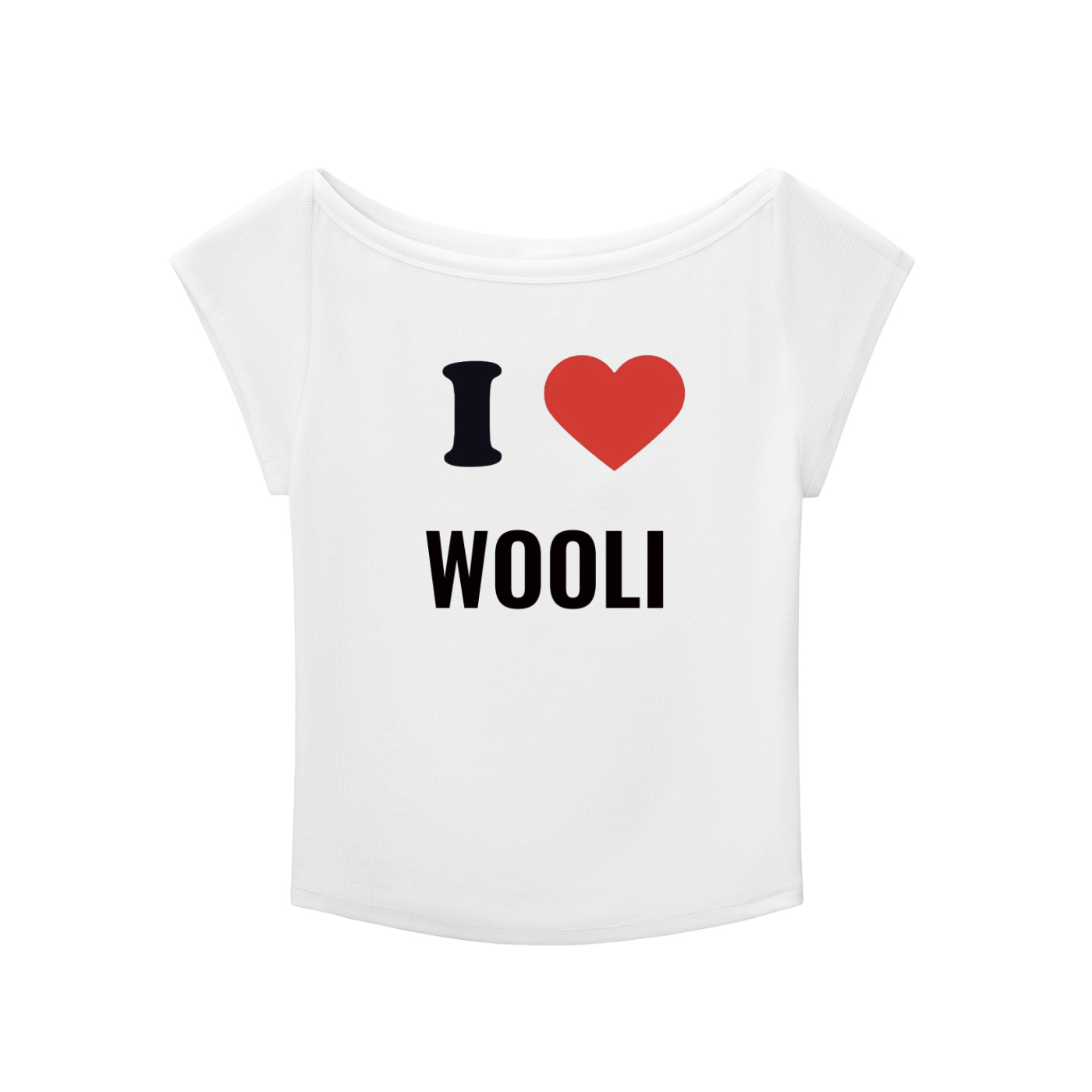 i heart wooli baby tee