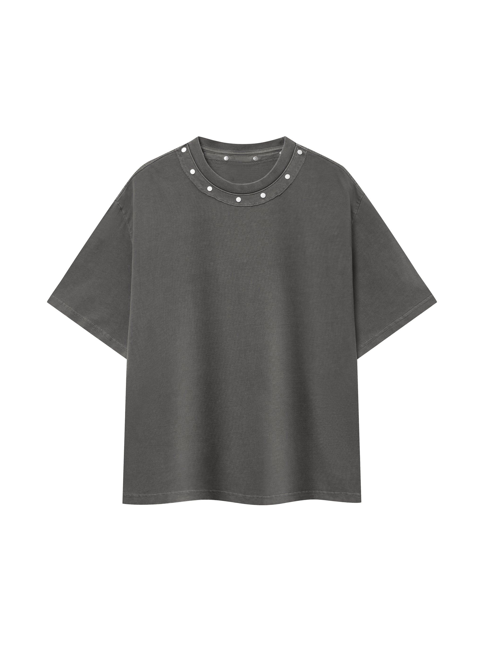basic studded oversized tee